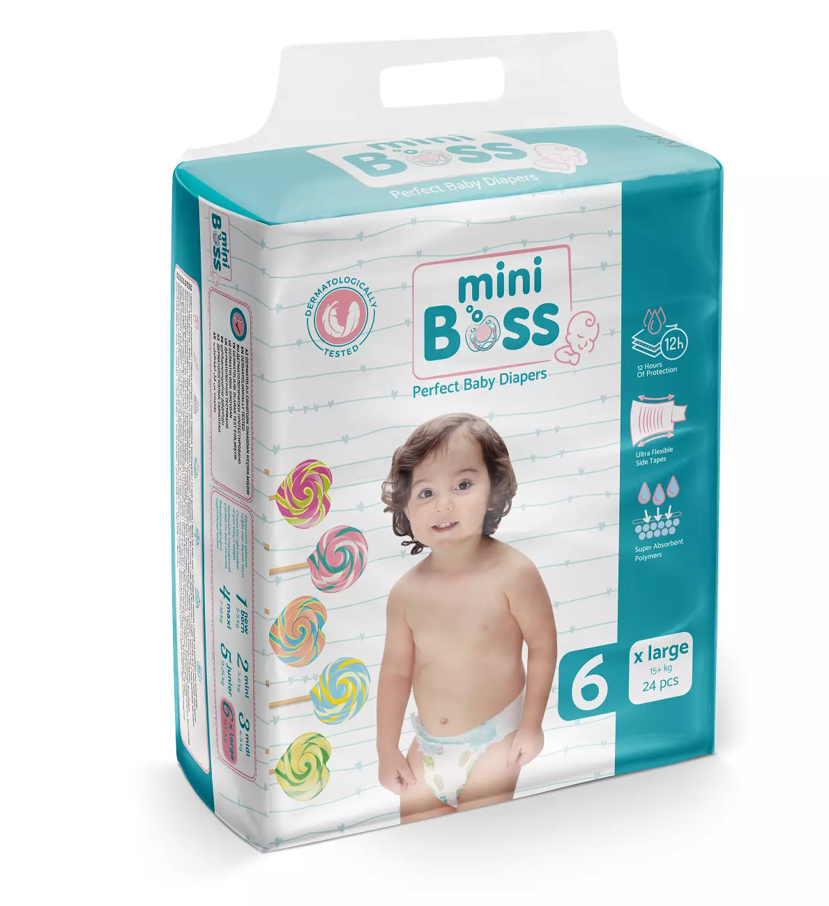 X large ölçülü uşaq bezi (24 ədəd)